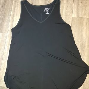 TUNIC TANK - SUPER SOFT BLACK